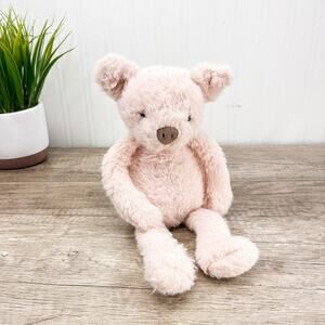 Jellycat Sweetie Piglet Medium 11” Pink Pig Soft Fur Rare Retired Pig Jelly Cat